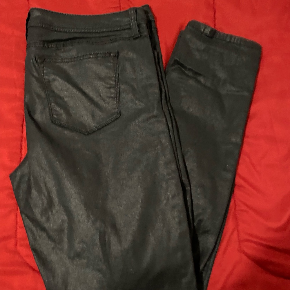 A.n.a Shiny skinny jeans